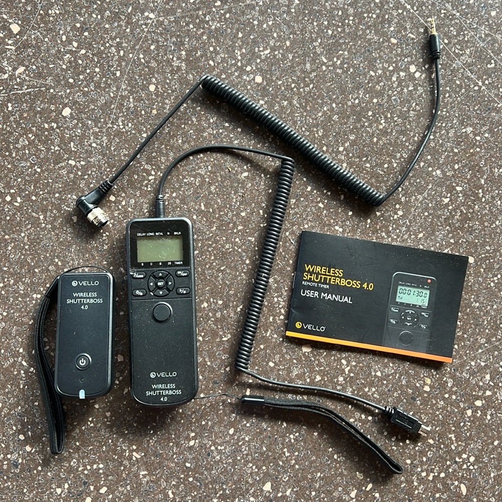 NWOT Wireless shutterboss 4.0 remote camera timer 📸